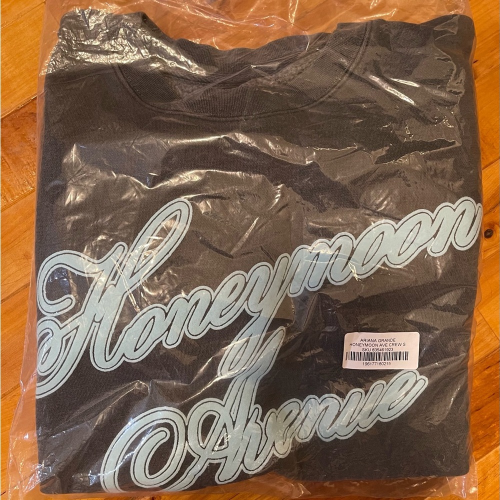 SOLD Ariana Grande Yours Truly 10th Anniversary Honeymoon Avenue Crewneck
